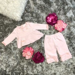 Baby Biscotti Pink Matching Set Child size 2T